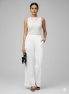 PLAZA PANT WHITE