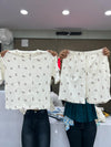 SHORT COMBO WHITE PRINTED