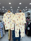 KOREAN 3 PICE NIGHT WEAR