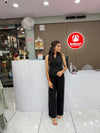 SLEEVELESS FORMAL CORDSET BLACK