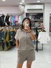 SHIRT SHORTY COMBO GREY