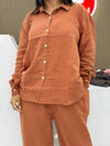 LILEN CORDSET RUST