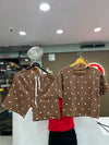 SHORT COMBO BROWN