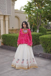 PINK BANDHANI SHORT TOP