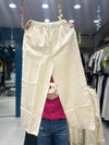 OFF WHITE LILEN PANT