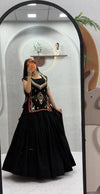 BLACK COLOR CHOLI