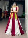 WHITE PINK CHOLI