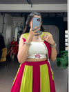 WHITE PINK CHOLI