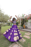 PURPLE MIRROR CHOLI