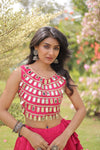 PINK MIRROR CHOLI