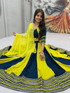 PARROT BLUE CHOLI