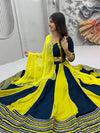 PARROT BLUE CHOLI