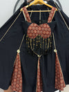 BLACK AJARAKH CHOLI
